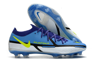 Chuteira Nike Phantom GT2 Elite "Azul/Branco"