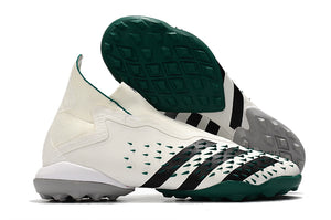 Chuteira Adidas Predator Freak+TF "Branco/Verde"