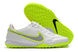 Chuteira Nike Tiempo Legend 9 Pro TF Branco/Amarelo