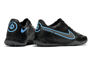 Chuteira Nike Tiempo Legend 9 Pro TF Preto/Azul
